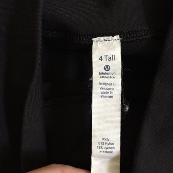 Lululemon Tall High Rise Groove Short in Black - Picture 8 of 12